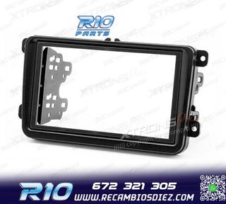 MARCO NEGRO RADIO 2-DIN PARA SKODA VOLKSWAGEN VW SEAT