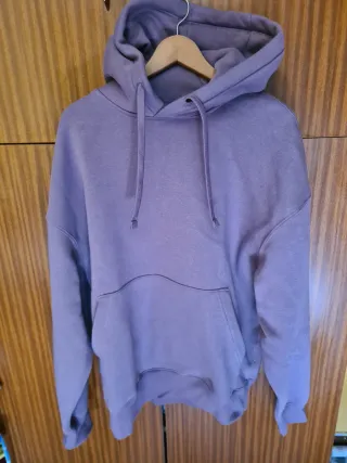 Sudadera básica morada/malva