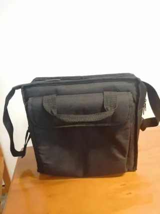 Maletín portátil/tablet negro