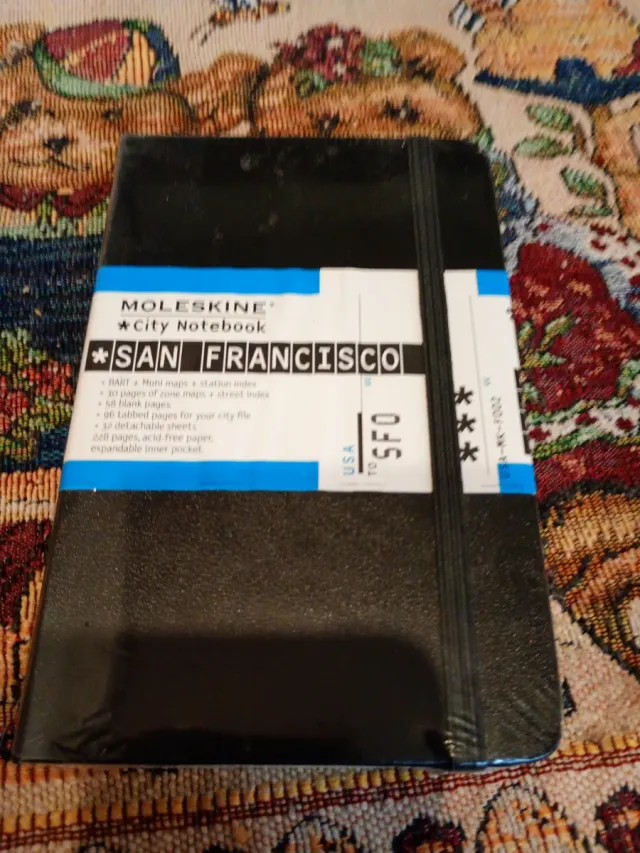 Moleskine San Francisco City Notebook Nuovo