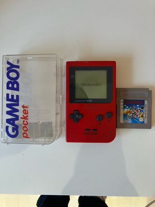 Game Boy Pocket Roja + Juego
