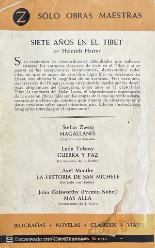 Siete años en el Tíbet