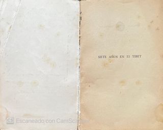 Siete años en el Tíbet