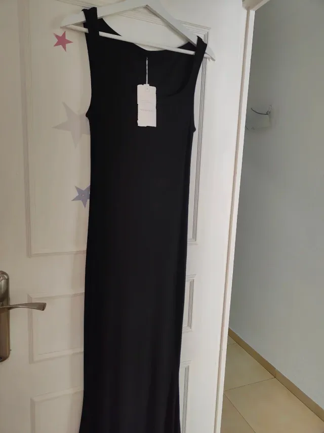 Vestido largo Vinceotto tirantes talla única