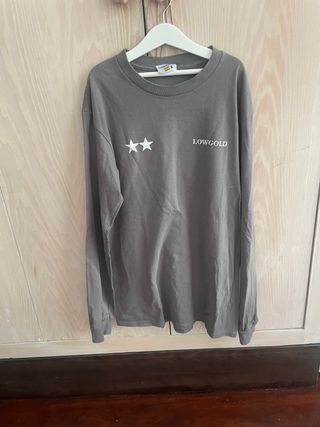 Jersey LOWGOLD estrellas gris Talla S