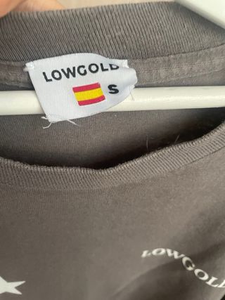 Jersey LOWGOLD estrellas gris Talla S