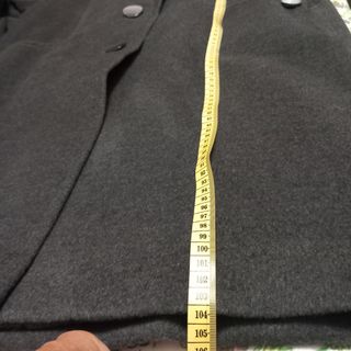 Abrigo lana gris talla XL (52)