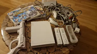 Consola Wii + Juegos + Accesorios