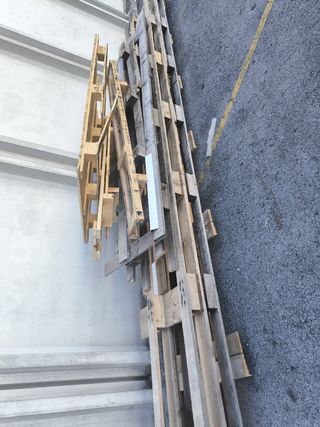 Palets madera leña regalo gratis 