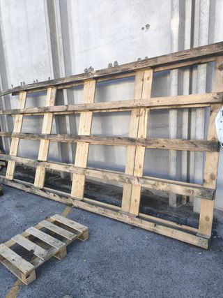 Palets madera leña regalo gratis 