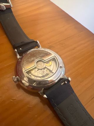 Reloj Dufa Automático Azul y Plateado