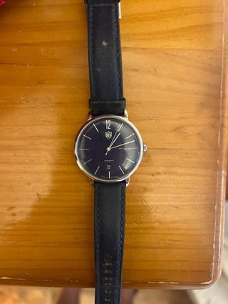 Reloj Dufa Automático Azul y Plateado