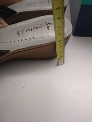 Inblu ciabatte donna nere e argento