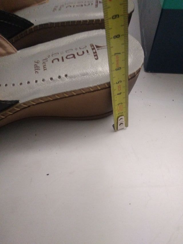 Inblu ciabatte donna nere e argento