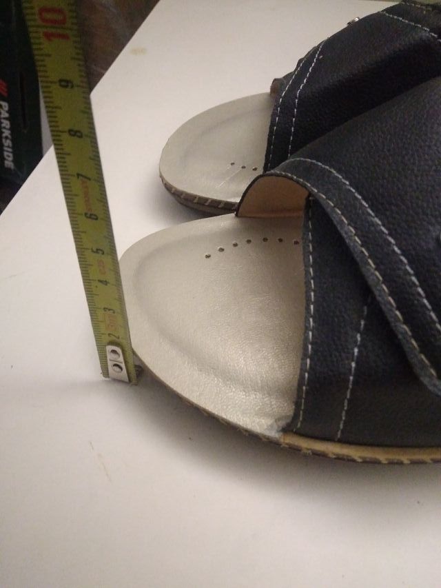 Inblu ciabatte donna nere e argento