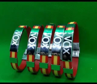 Pulsera VOX España Roja y Amarilla
