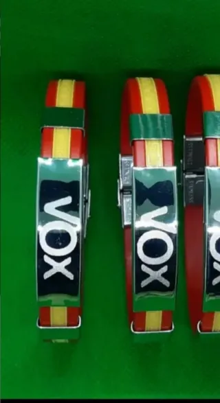 Pulsera VOX España Roja y Amarilla