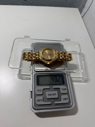 RELOJ BULOVA ORO 18K CON DIAMANTE 