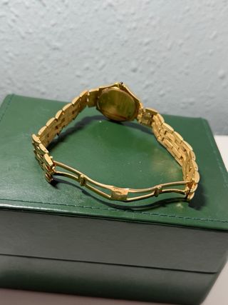 RELOJ BULOVA ORO 18K CON DIAMANTE 