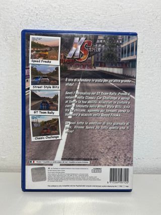 XS Xtreme Speed PS2 Sony Playstation 2 PAL ITA