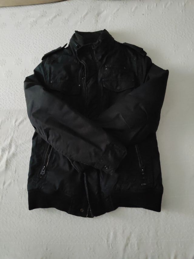 Cazadora Celio Negra Talla L