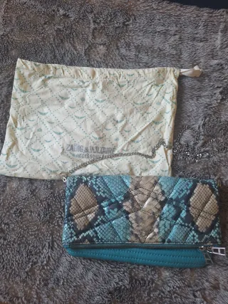 Bolso Pochette Rock Zadig & Voltaire ZV snake 
