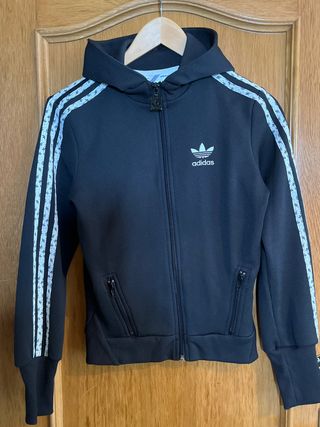 Chaqueta Adidas Negra Talla 34 Mujer