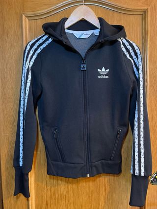 Chaqueta Adidas Negra Talla 34 Mujer