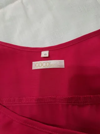Top tirantes rosa volantes