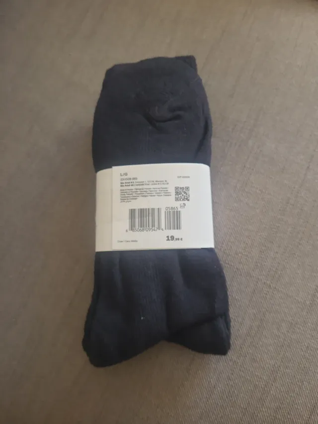 Pack 3 pares calcetines Nike negros 43-46