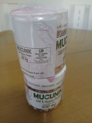Lote 2 Botes Mucunik 120 Mucuna 