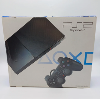 PlayStation 2 Slim SCPH-90004 Nera