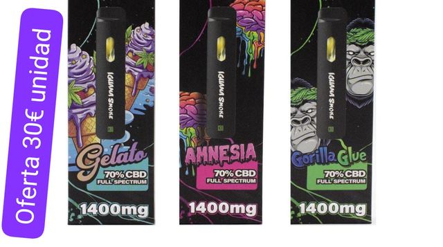 Iguana Smoke Gelato/Amnesia/Gorilla Glue