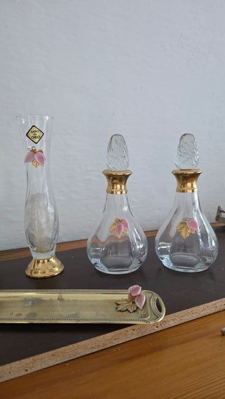 Juego de tocador 3 piezas.