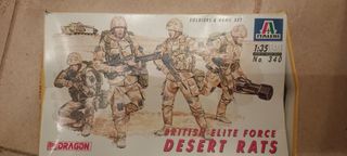 Maqueta Italeri 1/35 Desert Rats Guerra del Golfo