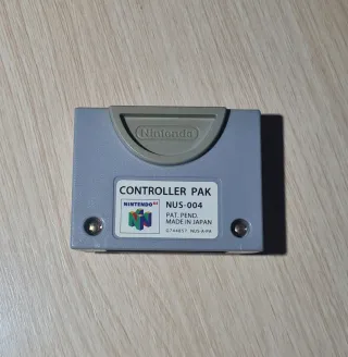 Scheda di memoria Controller Pak per Nintendo 64