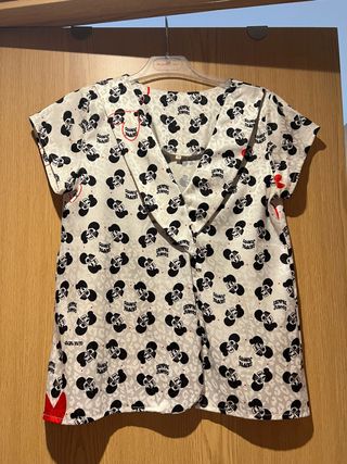 Camisa Aire Retro Estampado 