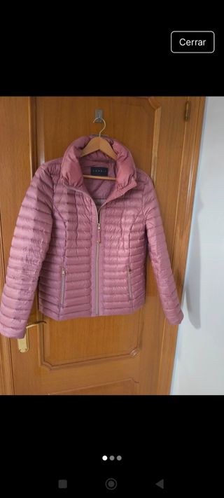 Chaqueta plumífero Espirit rosa mujer