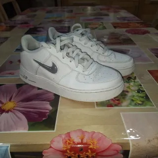 Nike Air Force 1 Blancas Plata