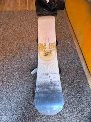 Tabla y Funda Tabla Snowboard 150cm