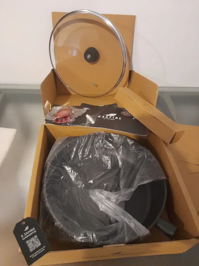 Sartén Parrilla Negra