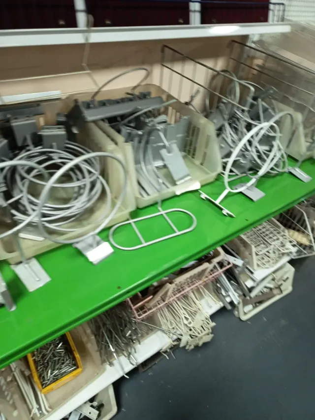 Ganchos lamas y mallas