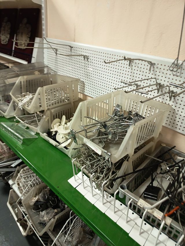 Ganchos lamas y mallas