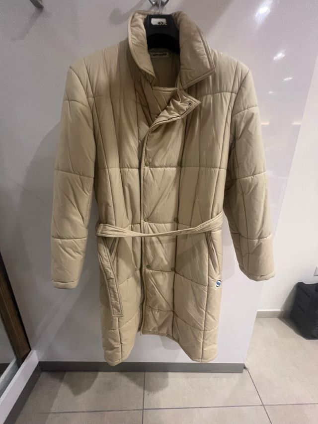 Piumino giubbotto beige