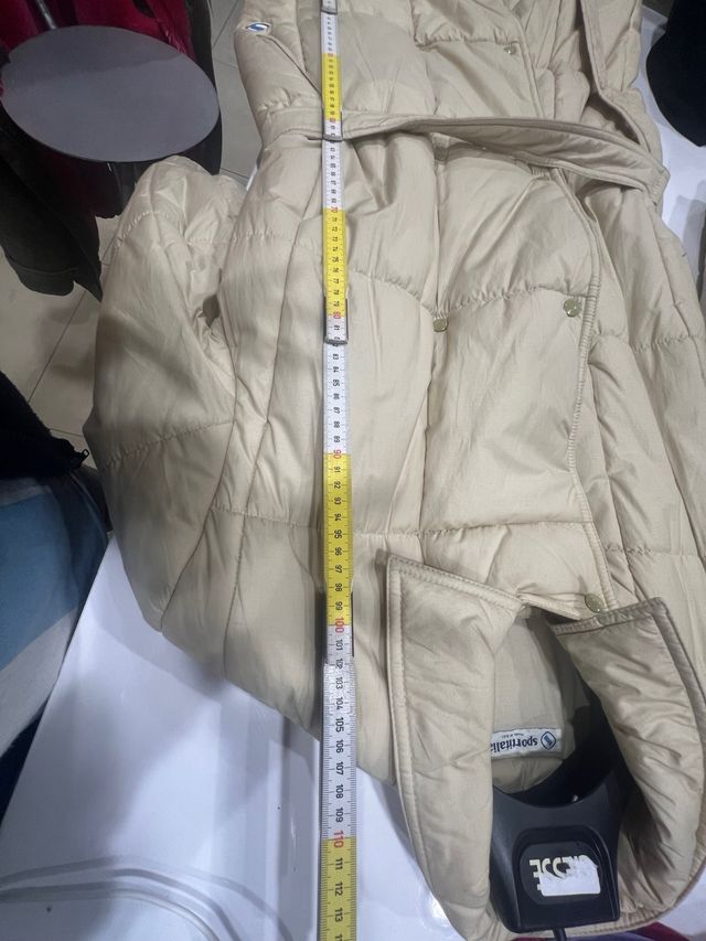 Piumino giubbotto beige