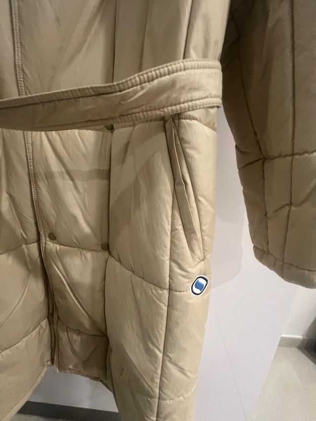 Piumino giubbotto beige