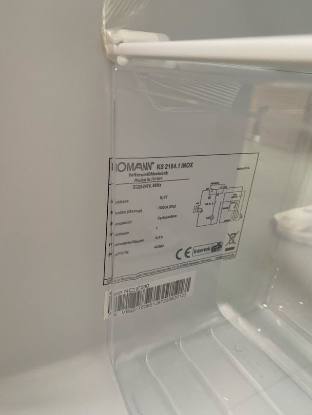 Frigorífico Bomann Inox