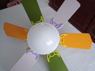 Ventilador Techo Infantil Tonos Pastel