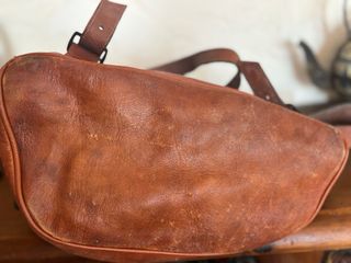 Macuto expedición cuero marrón