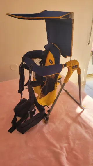 Mochila Portabebés Montaña Azul